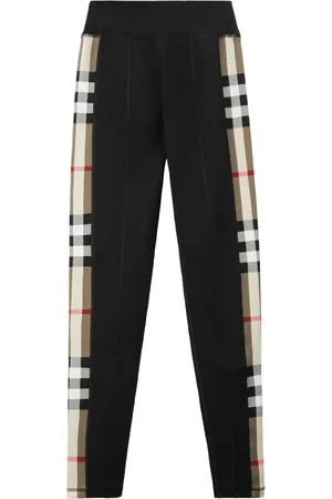 Burberry Leggins con panel Vintage Check