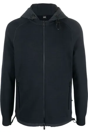 HUGO BOSS Chamarra con capucha y cordones