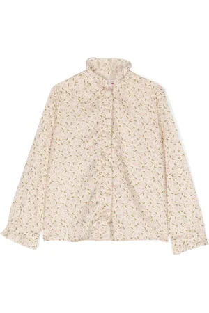 BONPOINT Camisa con cerezas estampadas