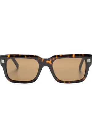 Givenchy Lentes de sol con armazón rectangular y motivo 4G