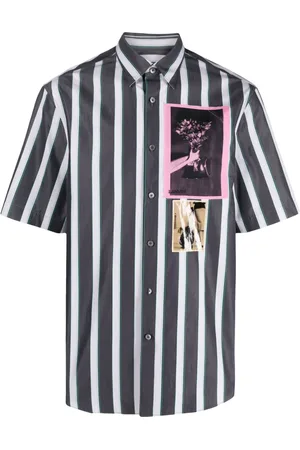 Lanvin Camisa con motivo de rayas