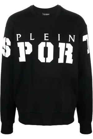 Philipp Plein Suéter LS con logo estampado