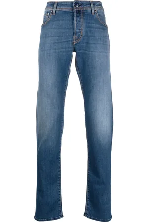Jacob Cohen Jeans con tiro medio y detalle de mascada