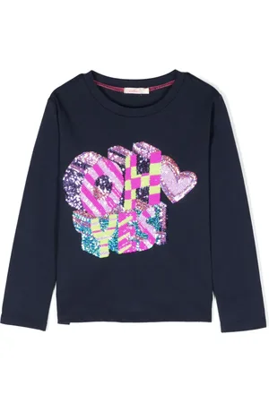 Billieblush Playera con detalles de lentejuelas