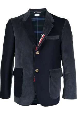 Thom Browne Blazer de pana con paneles