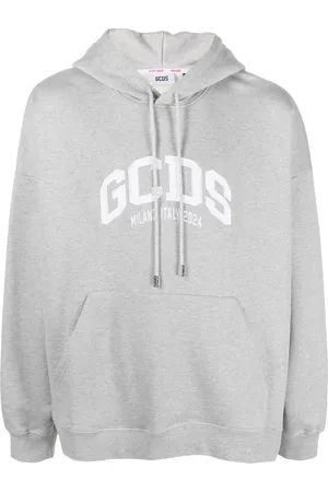 GCDS Hoodie con parche del logo