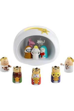 Alessi Pack de diez decoraciones Presepe