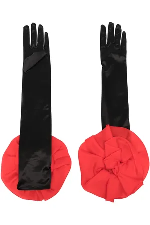 Parlor Guantes con apliques florale