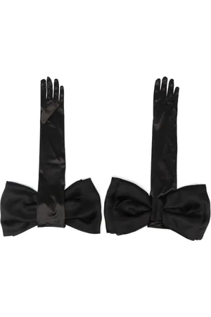 Parlor Guantes satinados con detalle de moño