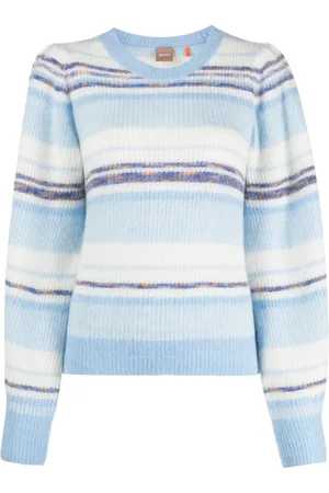 HUGO BOSS Sudadera con motivo de rayas