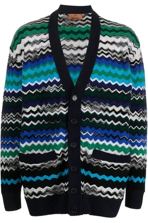 Missoni Cárdigan tejido con motivo en zigzag