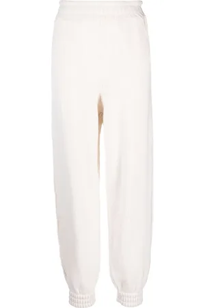 Barrie Pantalones de cachemira tejidos