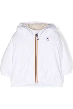 K-Way Chamarra con capucha y parche del logo