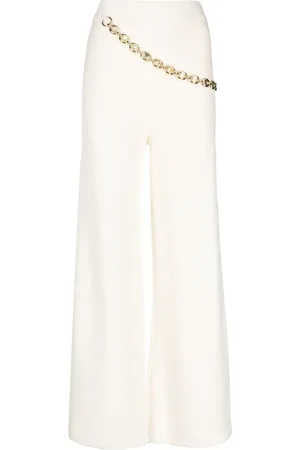 Paco rabanne Pantalones con detalle de cota de malla