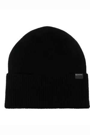 Woolrich Gorro de cachemira tejido de canalé