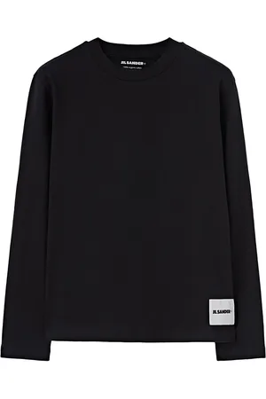 Jil Sander Pack de tres playeras con logo estampado