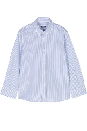 Il gufo Camisa con motivo de rayas