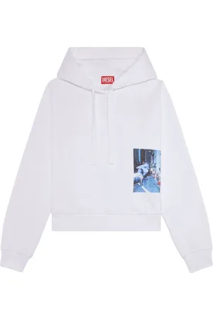 Diesel Hoodie F-Reggy-Hood-L2 con estampado fotográfico