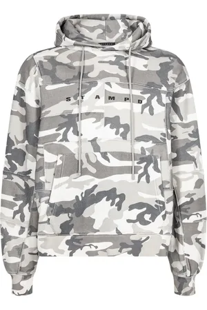 STAMPD Hoodie con estampado militar