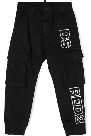 Dsquared2 Pantalones cargo con logo estampado