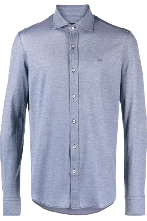 Paul & Shark Camisa piqué con logo bordado