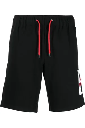 Ports V Shorts deportivos con parche del logo