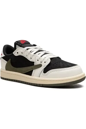 Jordan "tenis Air Jordan 1 Low ""Travis Scott - Olive"" "