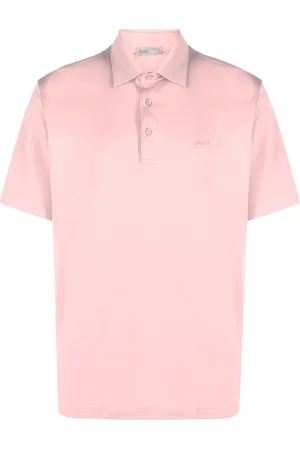 HERNO Playera tipo polo con logo bordado