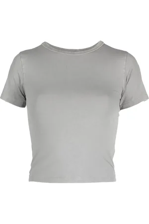 Entire Studios Playera corta con cuello redondo
