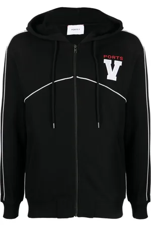 Ports V Hoodie con logo bordado y cordones