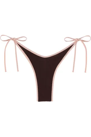 Palm Angels Bikini bottom con ribetes en contraste