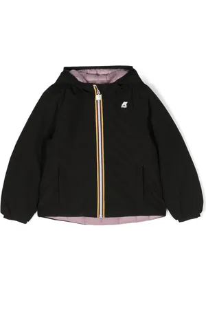 K-Way Chamarra reversible con parche del logo
