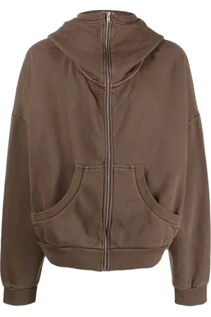 Entire Studios Hoodie con cuello de tortuga y cierre