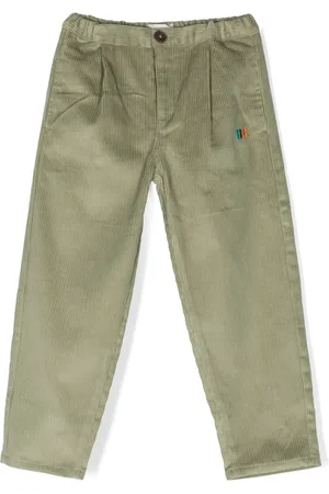 Bobo Choses Pantalones de pana con logo bordado