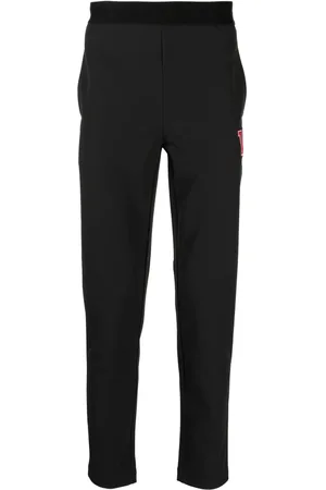 Ports V Pantalones rectos con logo en la pretina
