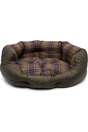 Barbour Cama para perro con motivo de cuadros