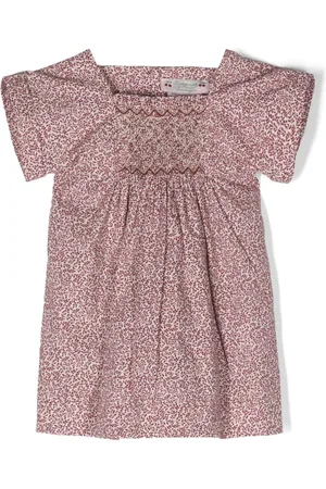 BONPOINT Vestido corto con diseño de dos tonos