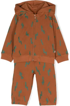 Stella McCartney Traje deportivo con estampado gráfico