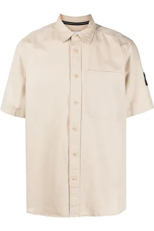 Calvin Klein Camisa manga corta con parche del logo
