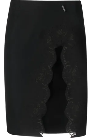 Dsquared2 Falda con detalle de encaje