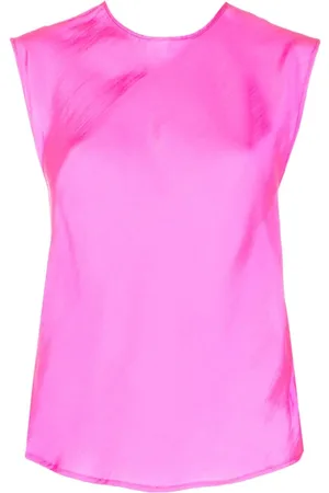 FORTE FORTE Blusa satinada sin mangas