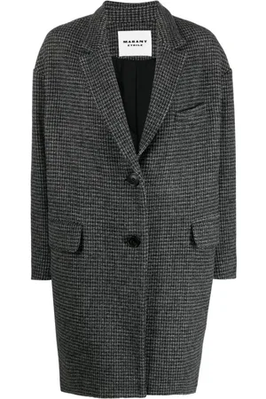 Marant Etoile Abrigo midi con botones