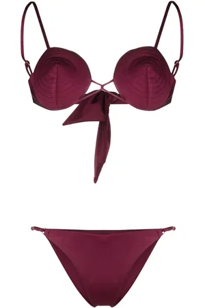 Noire Swimwear Bikini con detalles de costura
