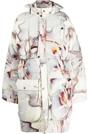 HENRIK VIBSKOV Parka capitonada con cordones