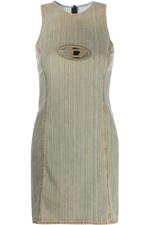 Diesel Vestido corto De-Ferriz-Fsd con placa del logo