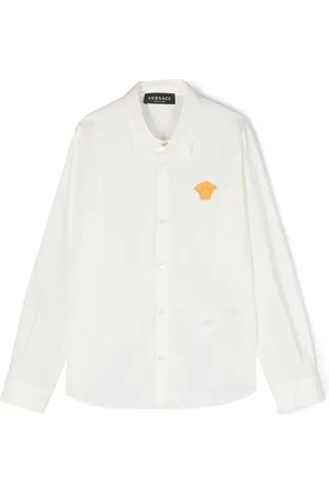 VERSACE Camisa con bordado Medusa