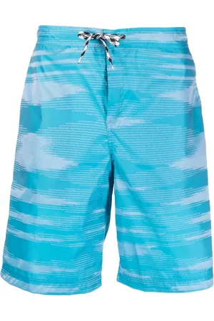 Missoni Shorts de playa con cordones en la pretina