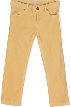 BONPOINT Pantalones de pana con tiro medio