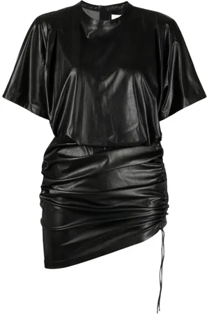Marant Etoile Vestido corto Balesi manga corta