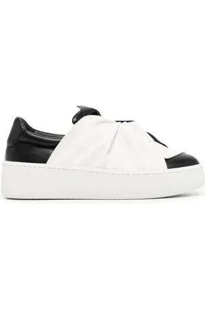 PORTS 1961 Tenis slip-on con detalle de nudo
